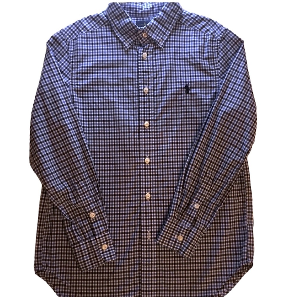 Polo By Ralph Lauren Boys Long Sleeve Button Up